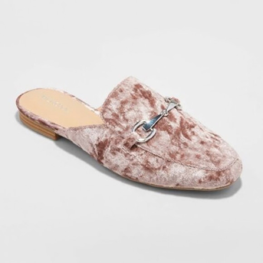 Womens Merona Kona Pink Backless Mule Slip On
